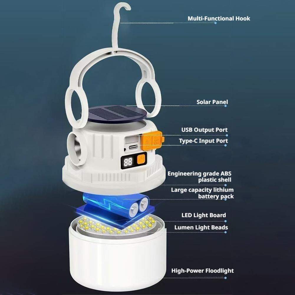 Solar Camping Light Dual Light - Solar Lantern Camping Collapsible review and price