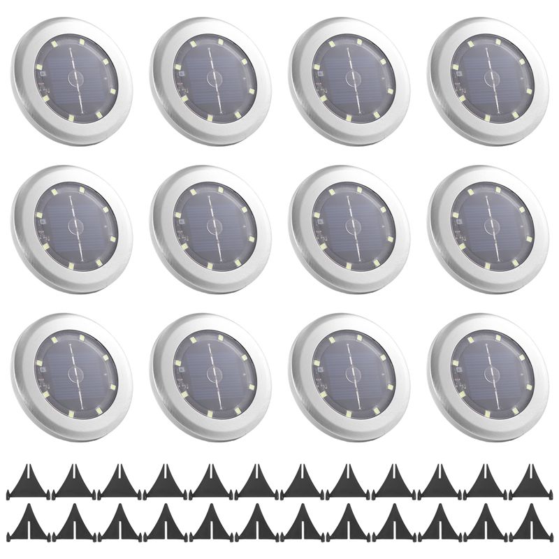 DT19 Solar Ground Lights, 12 P - Solar Pathway Lights 8 Pack review and price