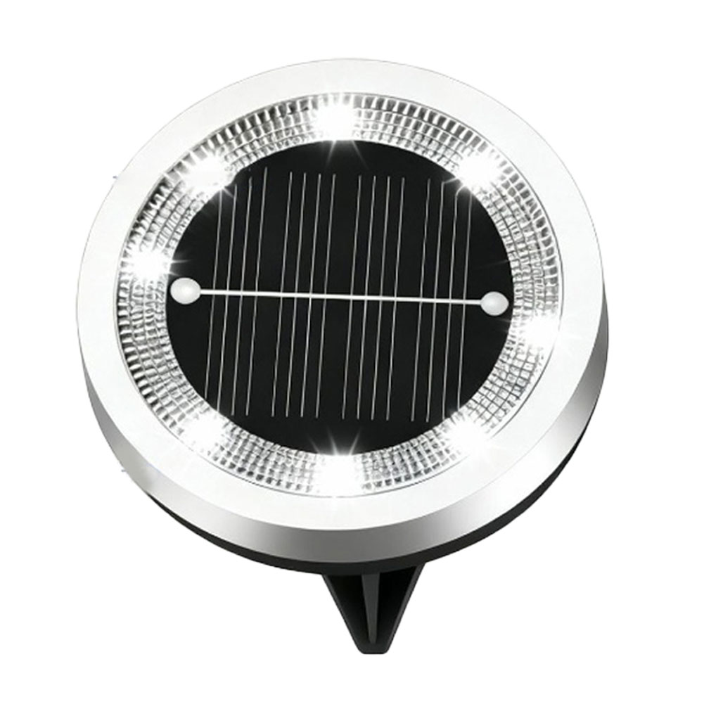 10 Pack Solar Powered 8-LED Gr - Solar Pathway Lights 8 Pack review and price