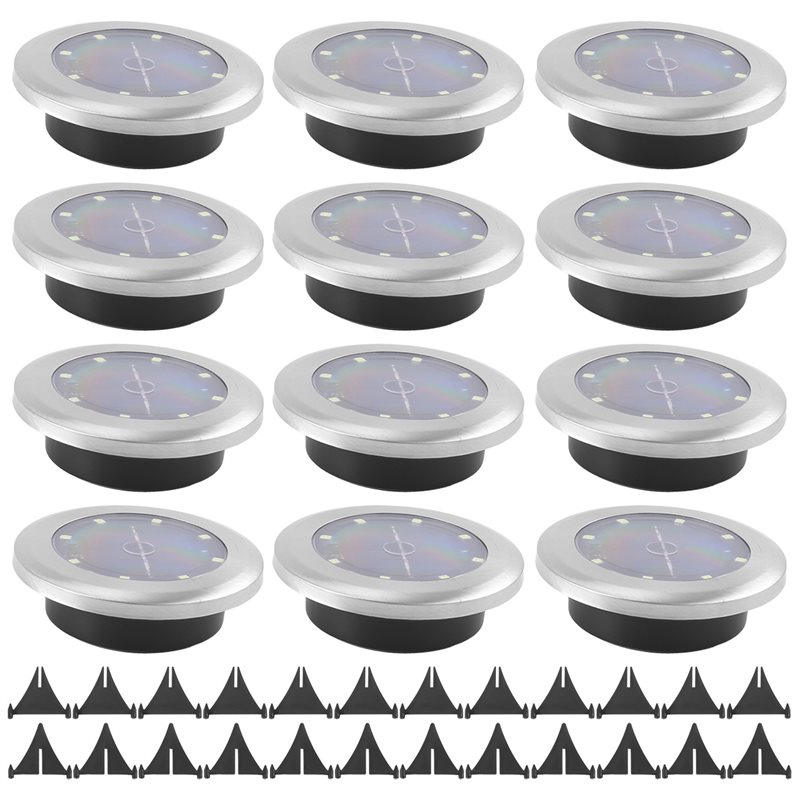 24 Pack Solar Lights Outdoor G - Solar Pathway Lights 8 Pack review and price