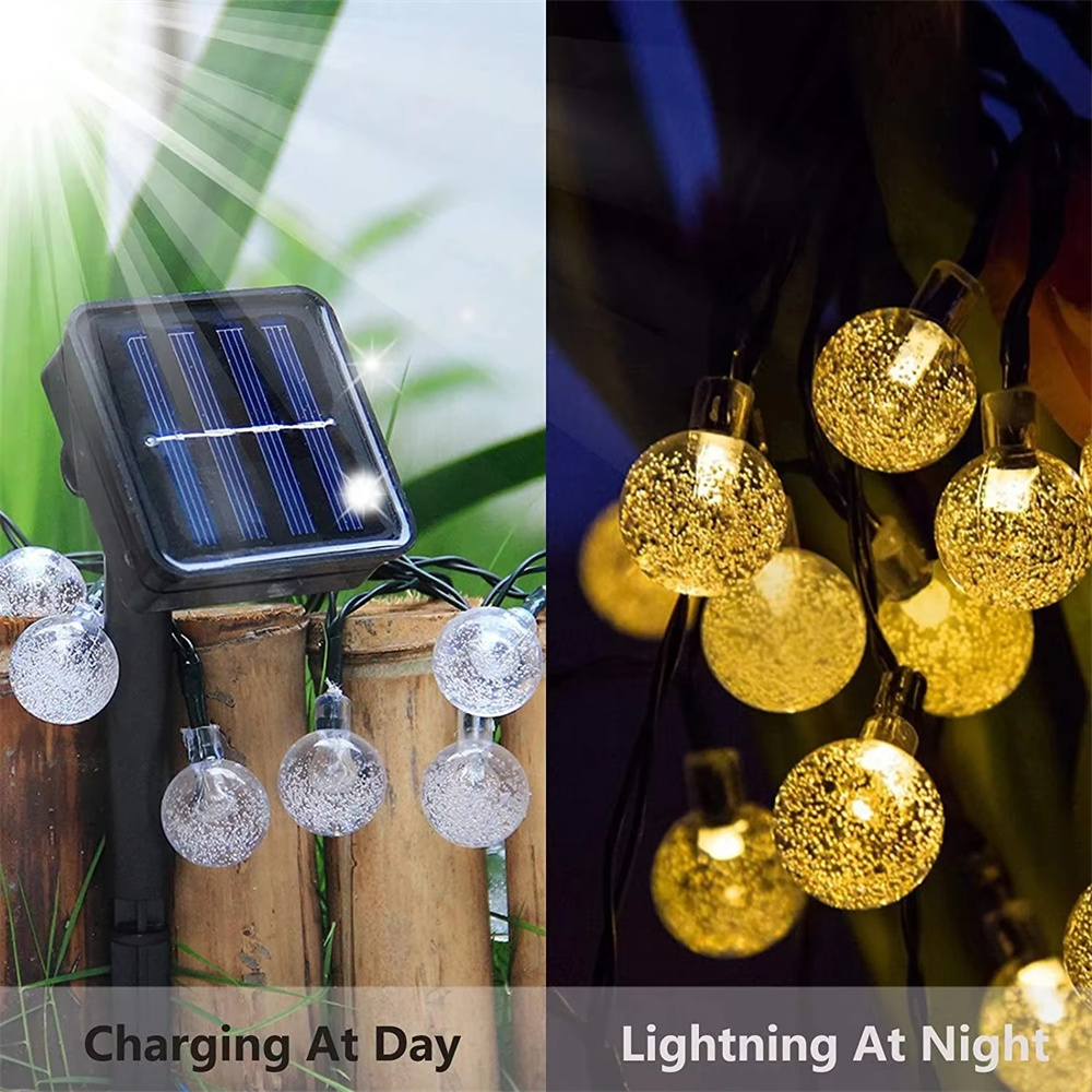 Solar LED String Lights 100LED - Solar String Lights Outdoor 20M review and price
