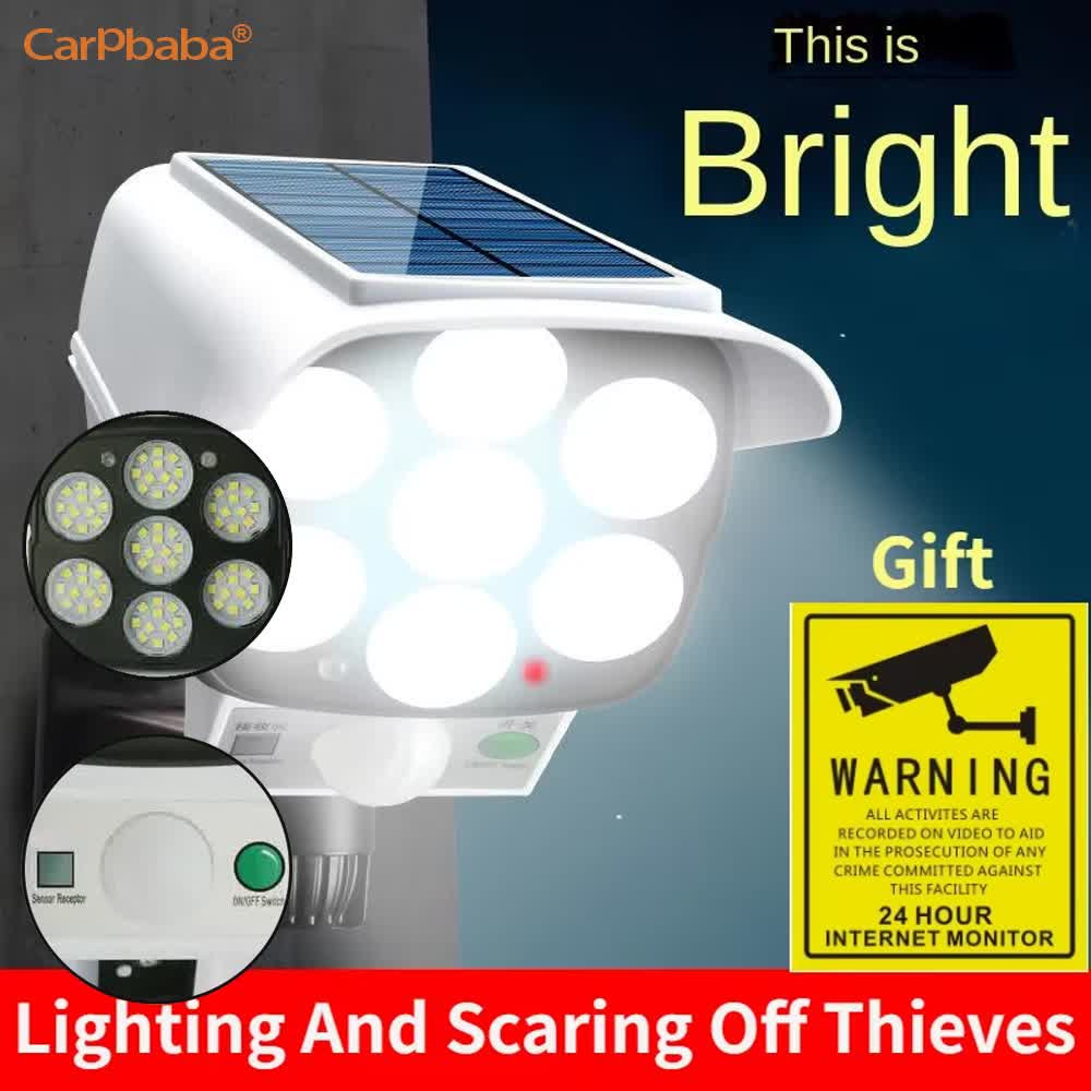 Outdoor Solar Light Motion Sen - Solar Security Camera Light review and price