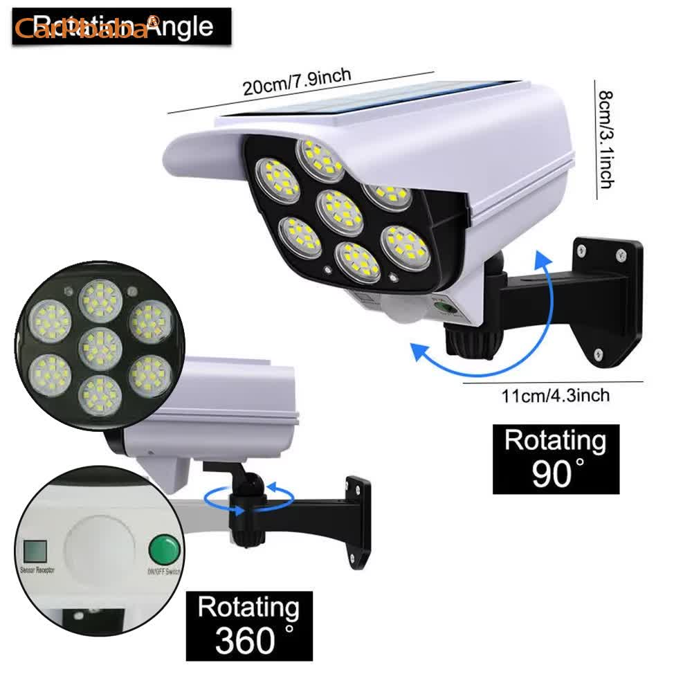 Outdoor Solar Light Motion Sen - Solar Security Camera Light review and price