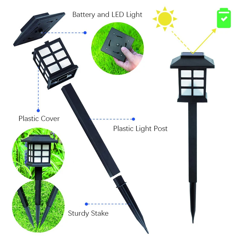 8 Pack Solar Pathway Lights Ou - Solar Pathway Lights 8 Pack review and price
